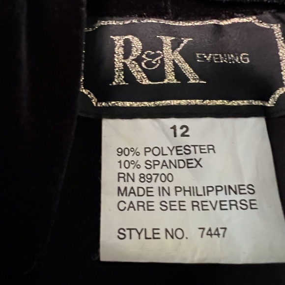 Velvet jacket - Picture 3 of 3